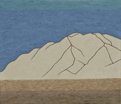 山々 mountains/2024/oil on canvas/F10 w53 x h45.5 cm