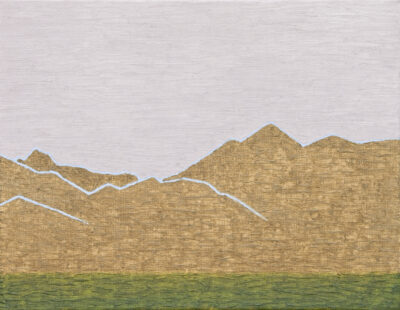 山々 mountains/2024/oil on canvas/F6 w41 x h31.8 cm