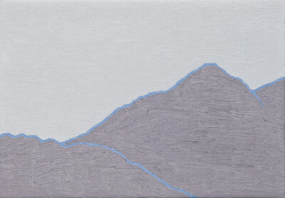 山々 mountains/2024/oil on canvas/SM w22.7 x h15.8 cm
